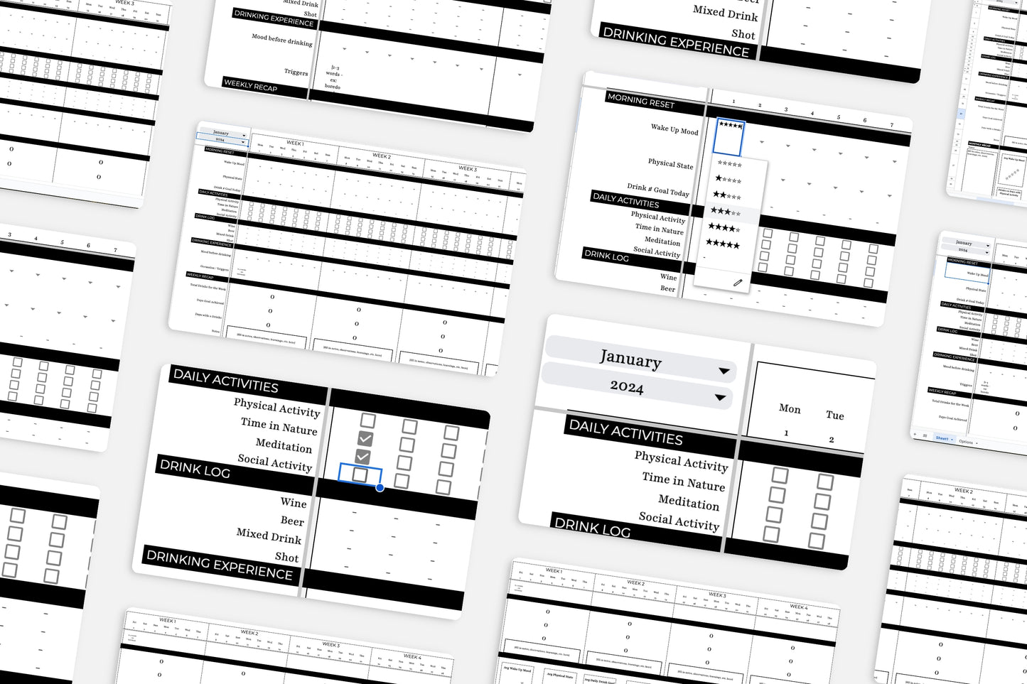 Mindful Drinking Alcohol Unit Tracker